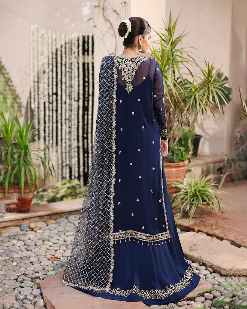 Roheenaz | Aangan Chiffon Collection 25 | Nilofar-2