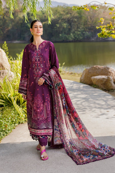 Xenia Formals | Luxury Lawn 25 | VIOLET -  Xenia Formals Ladies Clothes - Original Designer Dress - House of Maryam