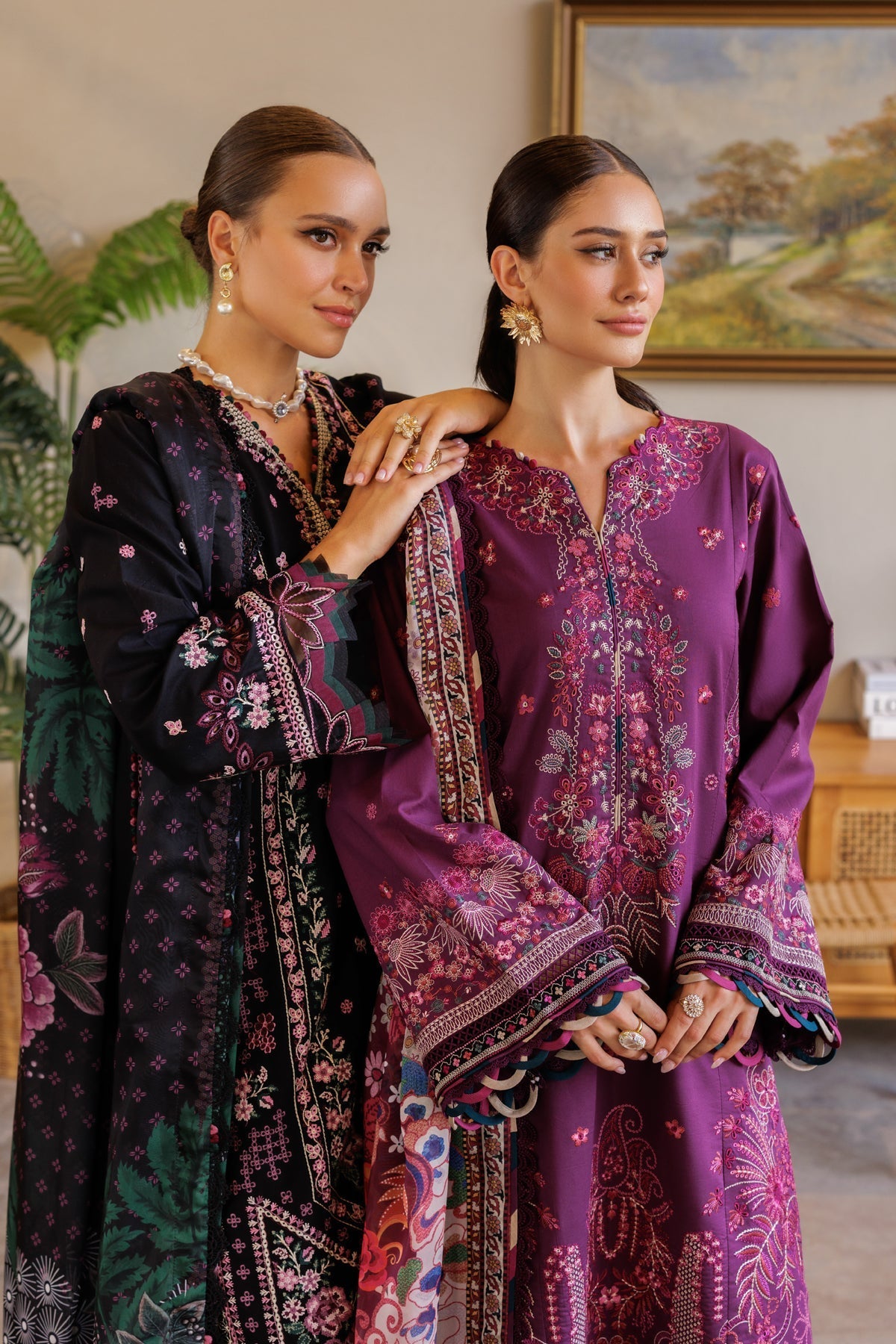 Xenia Formals | Luxury Lawn 25 | VIOLET -  Xenia Formals Ladies Clothes - Original Designer Dress - House of Maryam