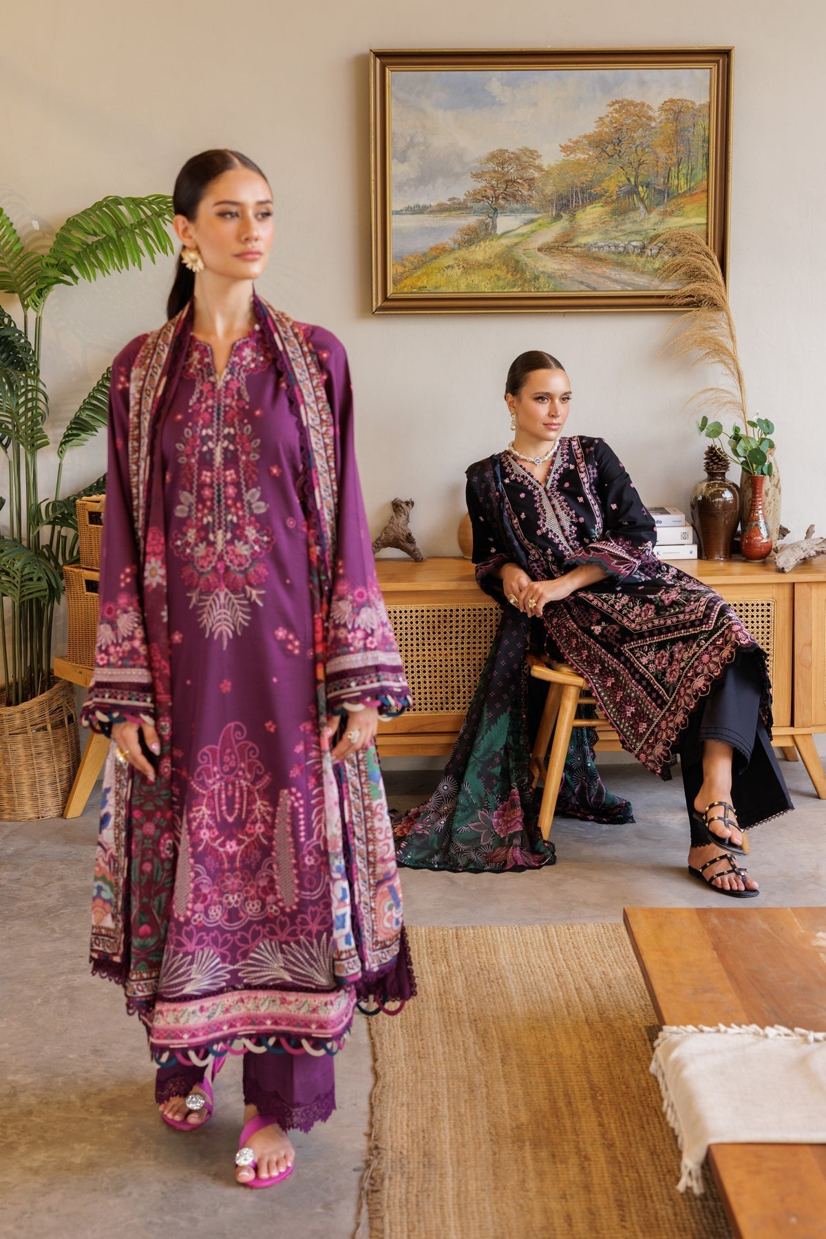 Xenia Formals | Luxury Lawn 25 | VIOLET -  Xenia Formals Ladies Clothes - Original Designer Dress - House of Maryam