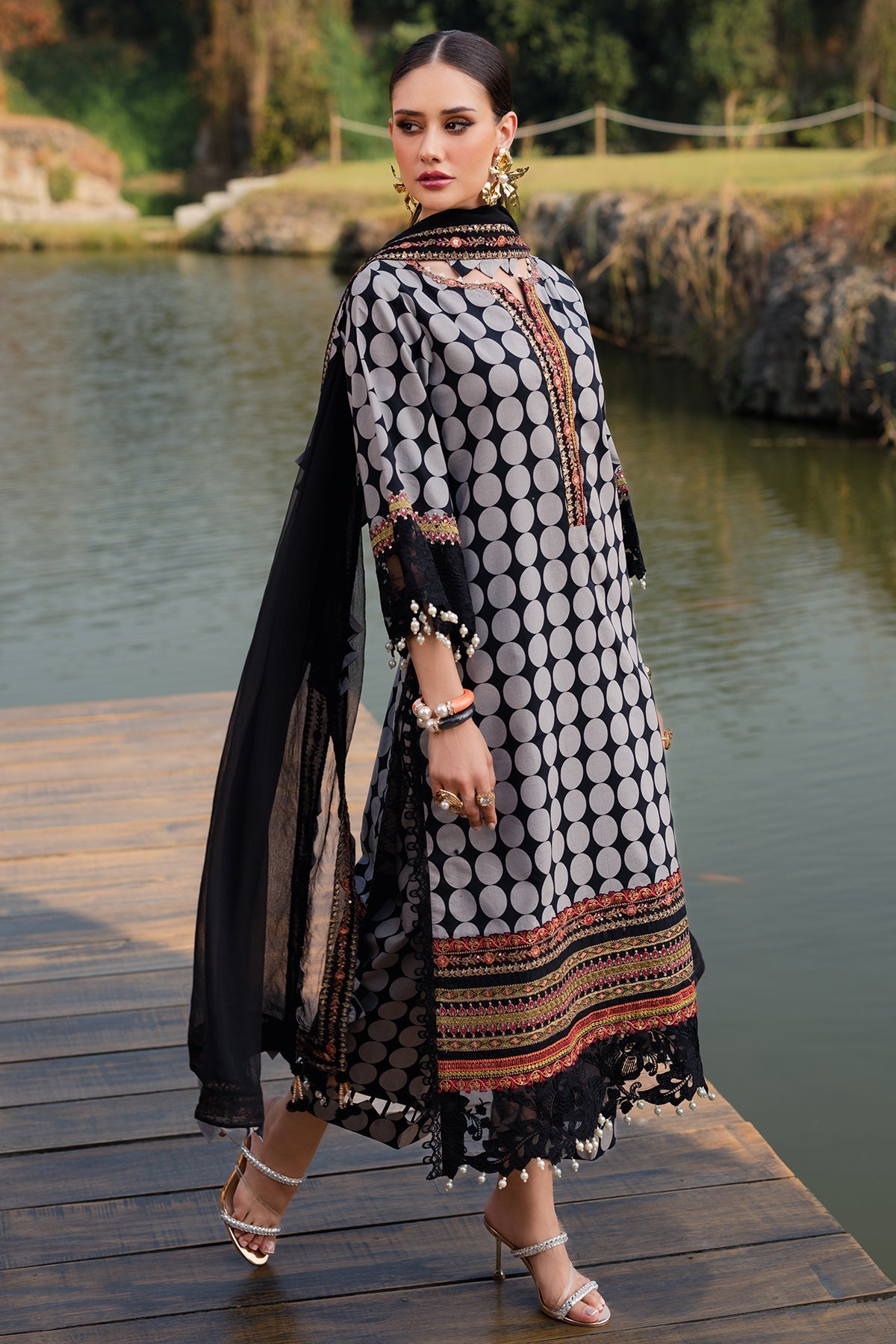 Charizma | Qara Festive Edit 25 |CQ5-01 -  Charzima Ladies Clothes - Original Designer Dress - House of Maryam