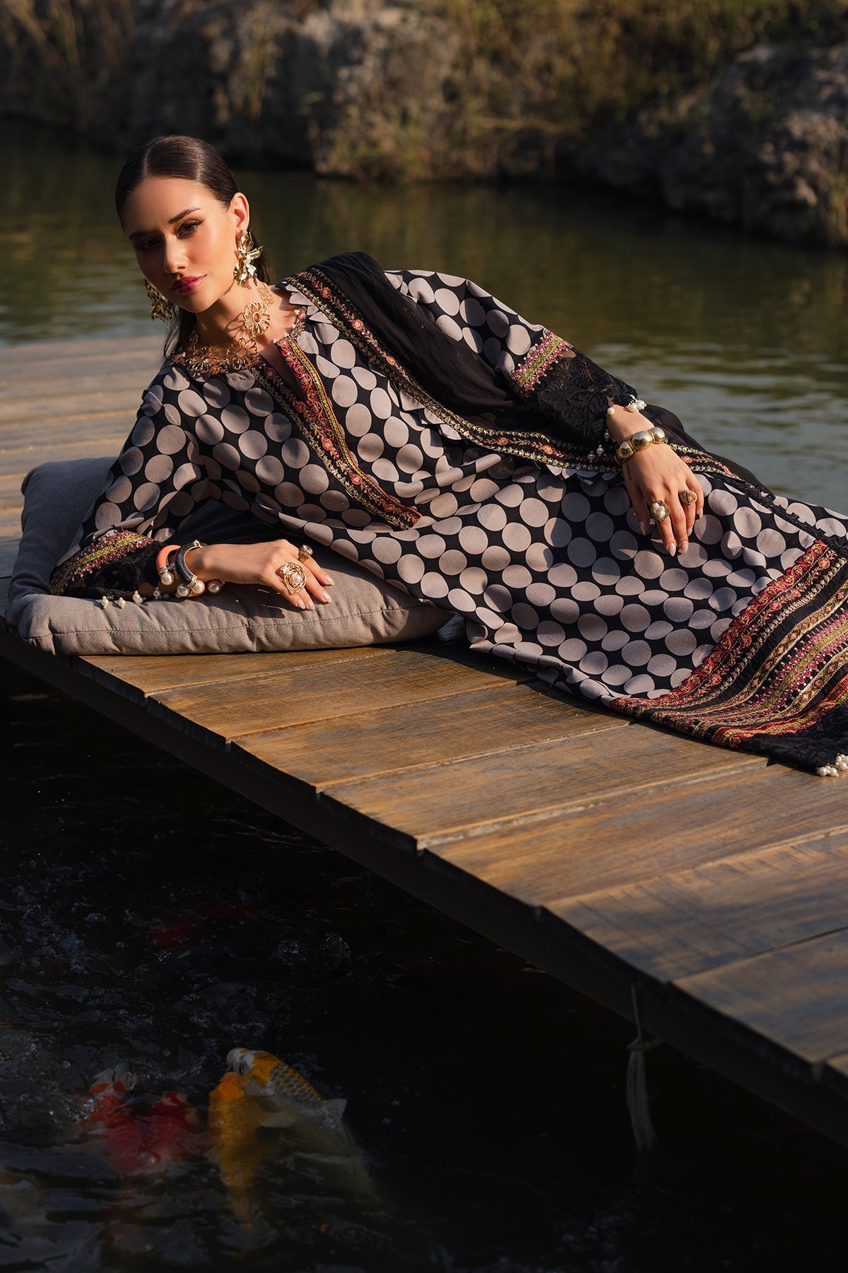 Charizma | Qara Festive Edit 25 |CQ5-01 -  Charzima Ladies Clothes - Original Designer Dress - House of Maryam