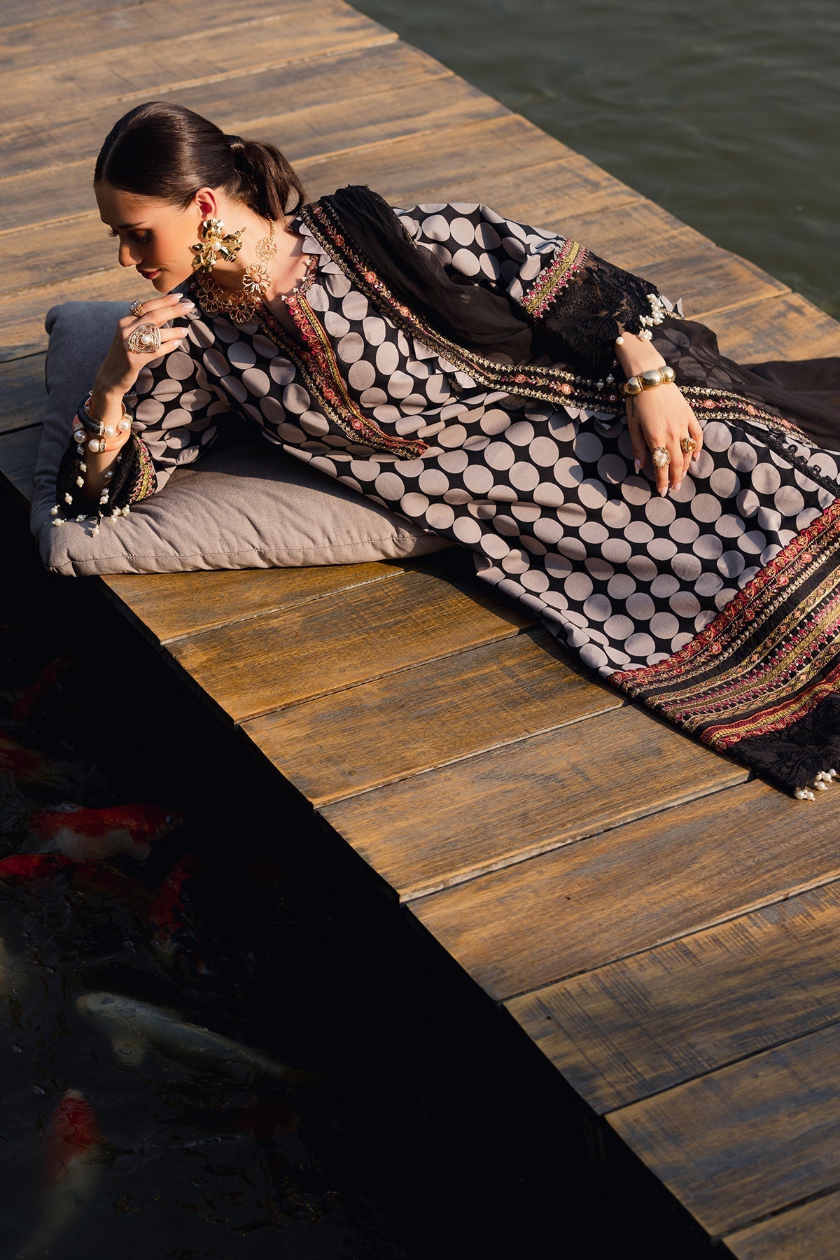 Charizma | Qara Festive Edit 25 |CQ5-01 -  Charzima Ladies Clothes - Original Designer Dress - House of Maryam