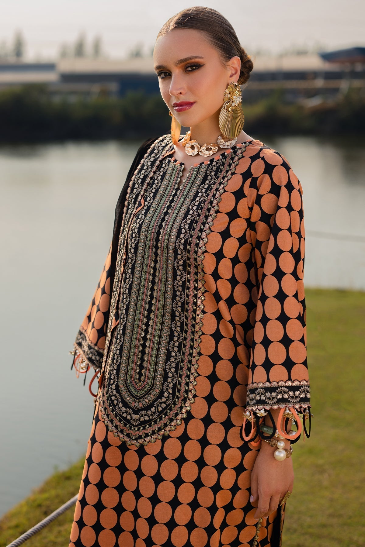 Charizma | Qara Festive Edit 25 | CQ5-02 -  Charizma Ladies Clothes - Original Designer Dress - House of Maryam