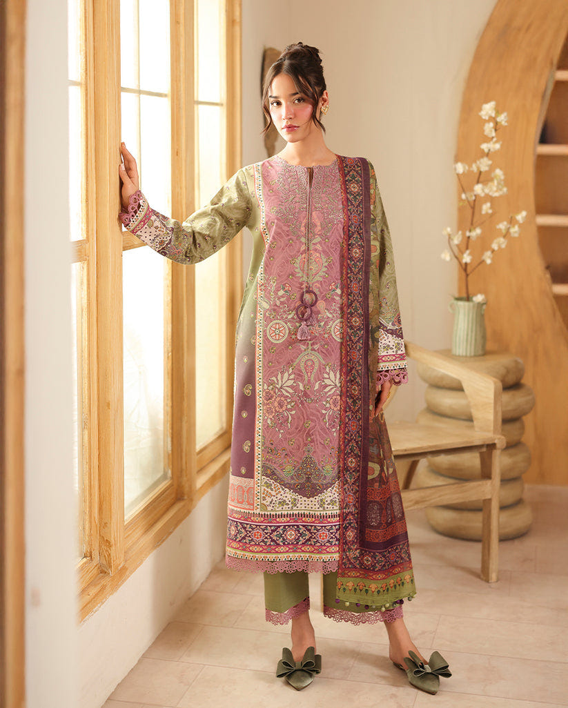 Roheenaz | Pareesa Cambric | Ruhaab -  Roheenaz Ladies Clothes - Original Designer Dress - House of Maryam