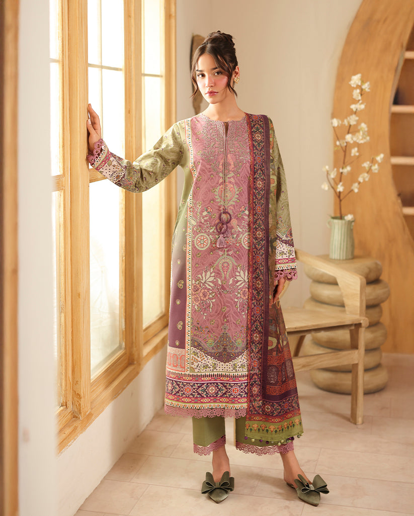 Roheenaz | Pareesa Cambric | Ruhaab -  Roheenaz Ladies Clothes - Original Designer Dress - House of Maryam