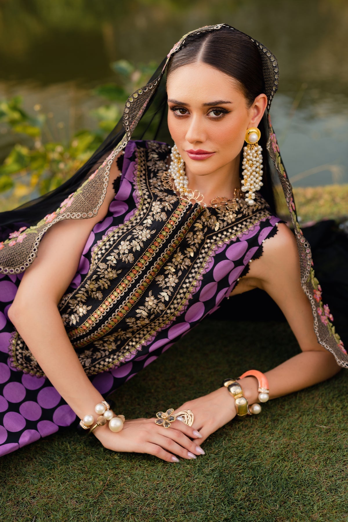Charizma | Qara Festive Edit 25 | CQ5-03 -  Charizma Ladies Clothes - Original Designer Dress - House of Maryam