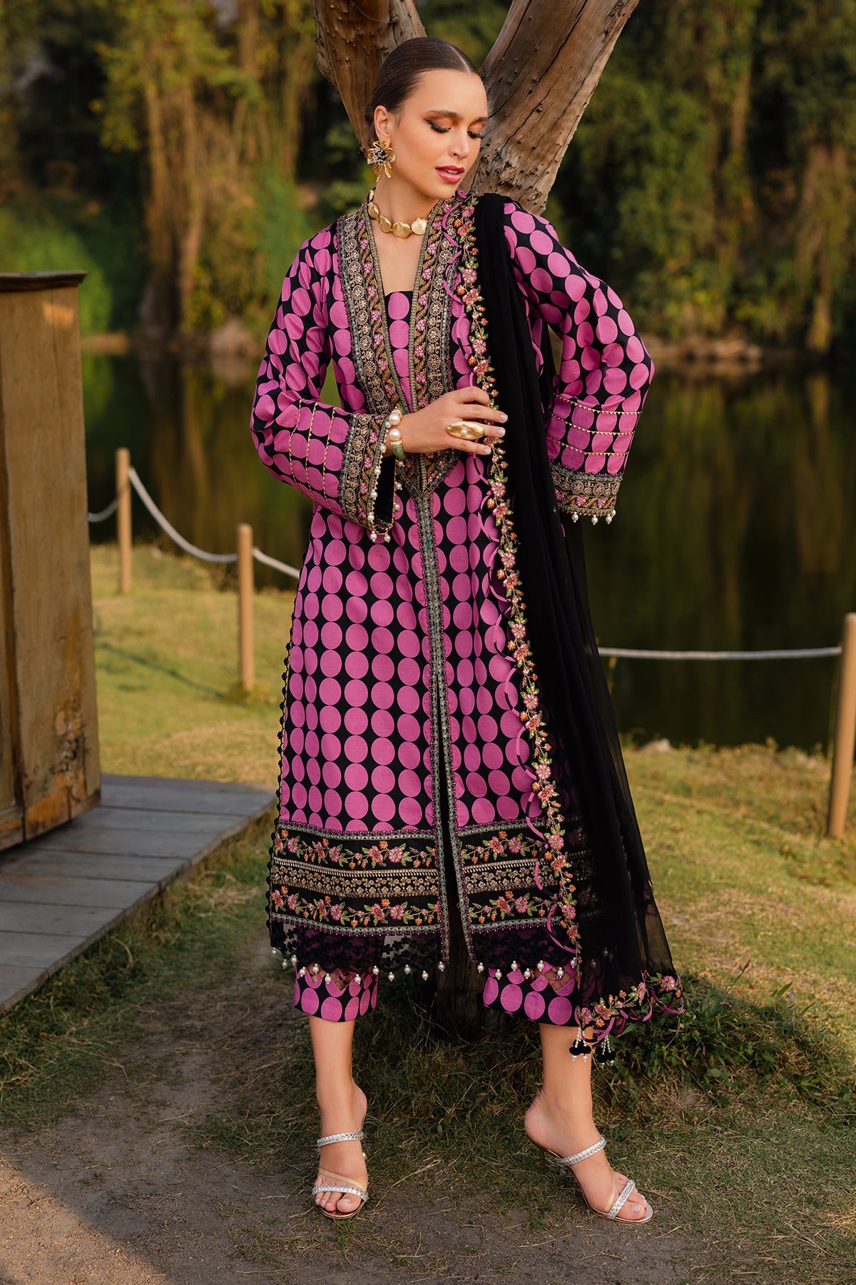Charizma | Qara Festive Edit 25 | CQ5-07 -  Charizma Ladies Clothes - Original Designer Dress - House of Maryam