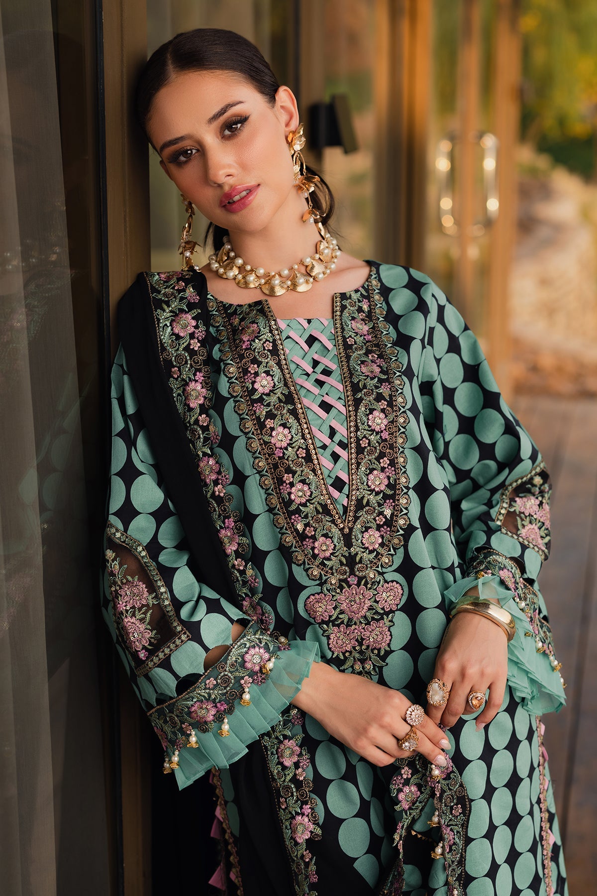 Charizma | Qara Festive Edit 25 | CQ5-04 -  Charizma Ladies Clothes - Original Designer Dress - House of Maryam