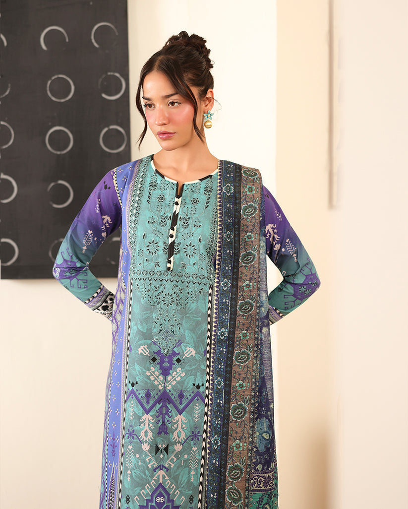 Roheenaz | Pareesa Cambric | Fabeha -  Roheenaz Ladies Clothes - Original Designer Dress - House of Maryam