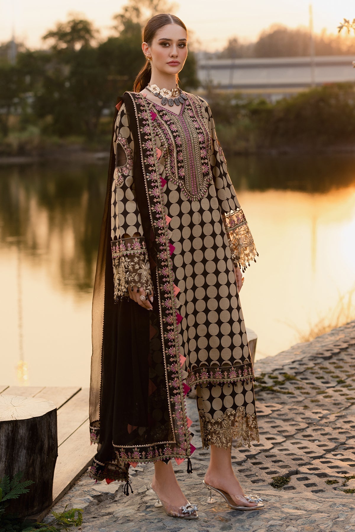 Charizma | Qara Festive Edit 25 |  CQ5-05 -  Charzima Ladies Clothes - Original Designer Dress - House of Maryam