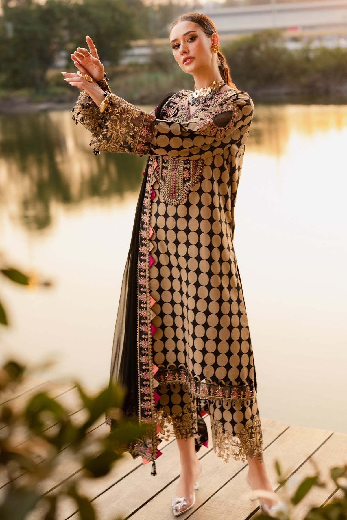 Charizma | Qara Festive Edit 25 |  CQ5-05 -  Charzima Ladies Clothes - Original Designer Dress - House of Maryam