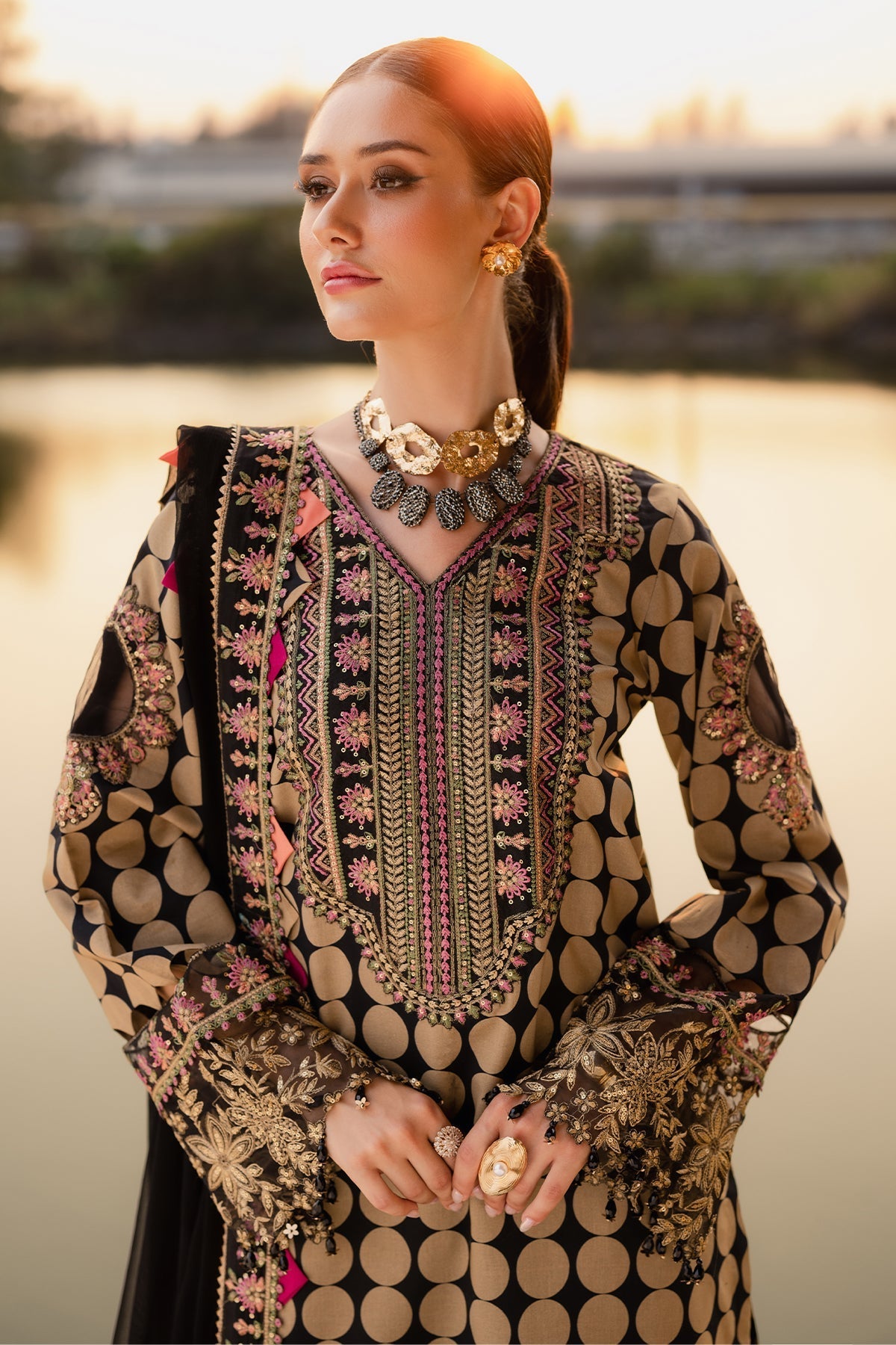 Charizma | Qara Festive Edit 25 |  CQ5-05 -  Charzima Ladies Clothes - Original Designer Dress - House of Maryam