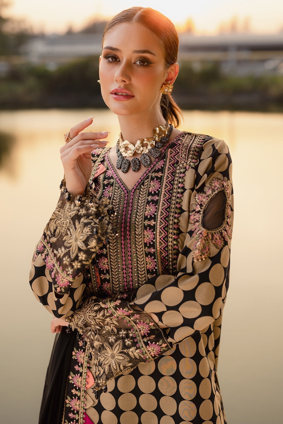 Charizma | Qara Festive Edit 25 |  CQ5-05 -  Charzima Ladies Clothes - Original Designer Dress - House of Maryam