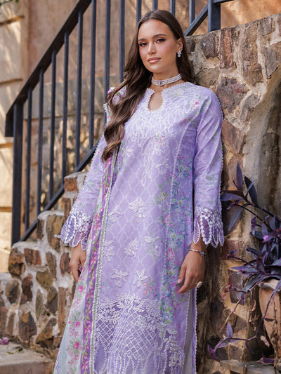 Rajbari | Floral Symphony Lawn 25 | RB-11 -  Rajbari Ladies Clothes - Original Designer Dress - House of Maryam