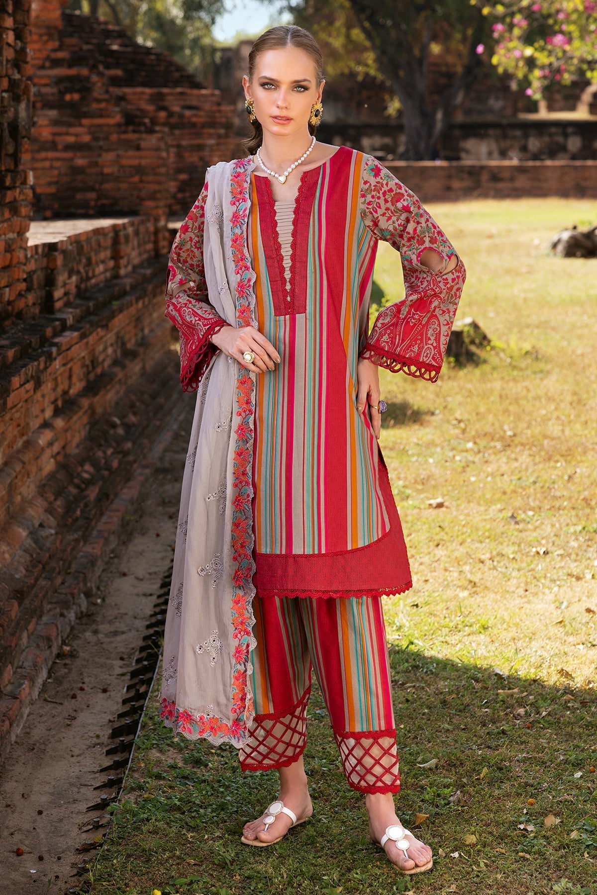 Charizma | Print Melody 25 | PM5-05 -  Charizma Ladies Clothes - Original Designer Dress - House of Maryam