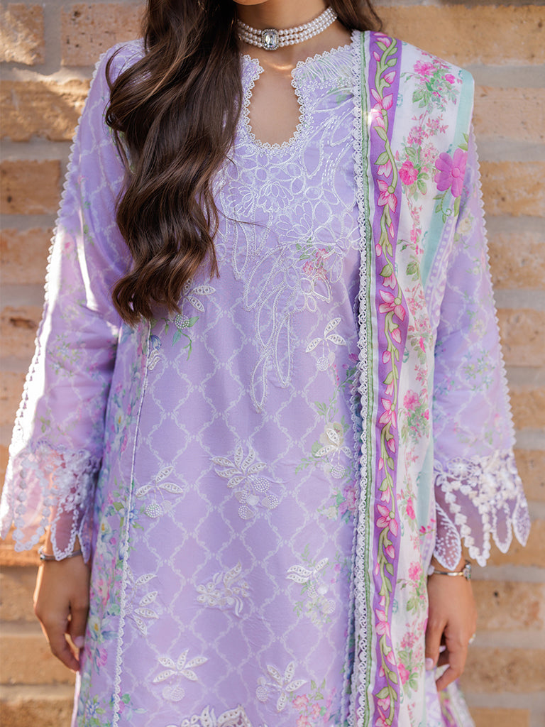 Rajbari | Floral Symphony Lawn 25 | RB-11 -  Rajbari Ladies Clothes - Original Designer Dress - House of Maryam