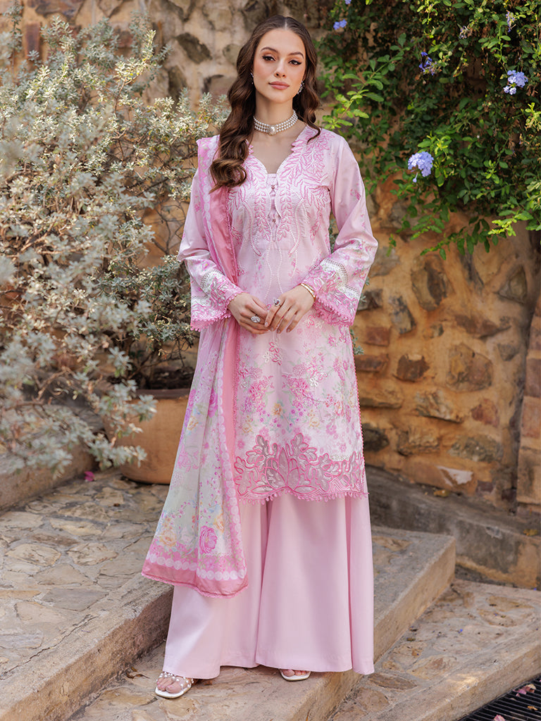 Rajbari | Floral Symphony Lawn 25 | RB-07 -  Rajbari Ladies Clothes - Original Designer Dress - House of Maryam