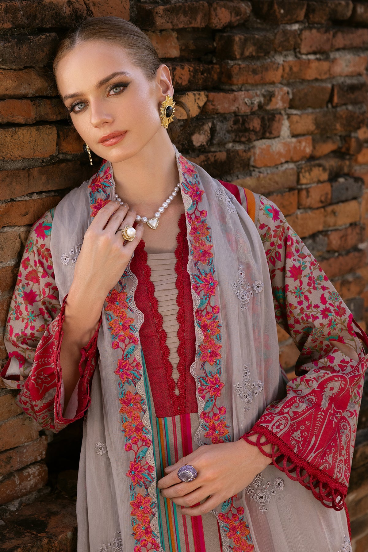 Charizma | Print Melody 25 | PM5-05 -  Charizma Ladies Clothes - Original Designer Dress - House of Maryam