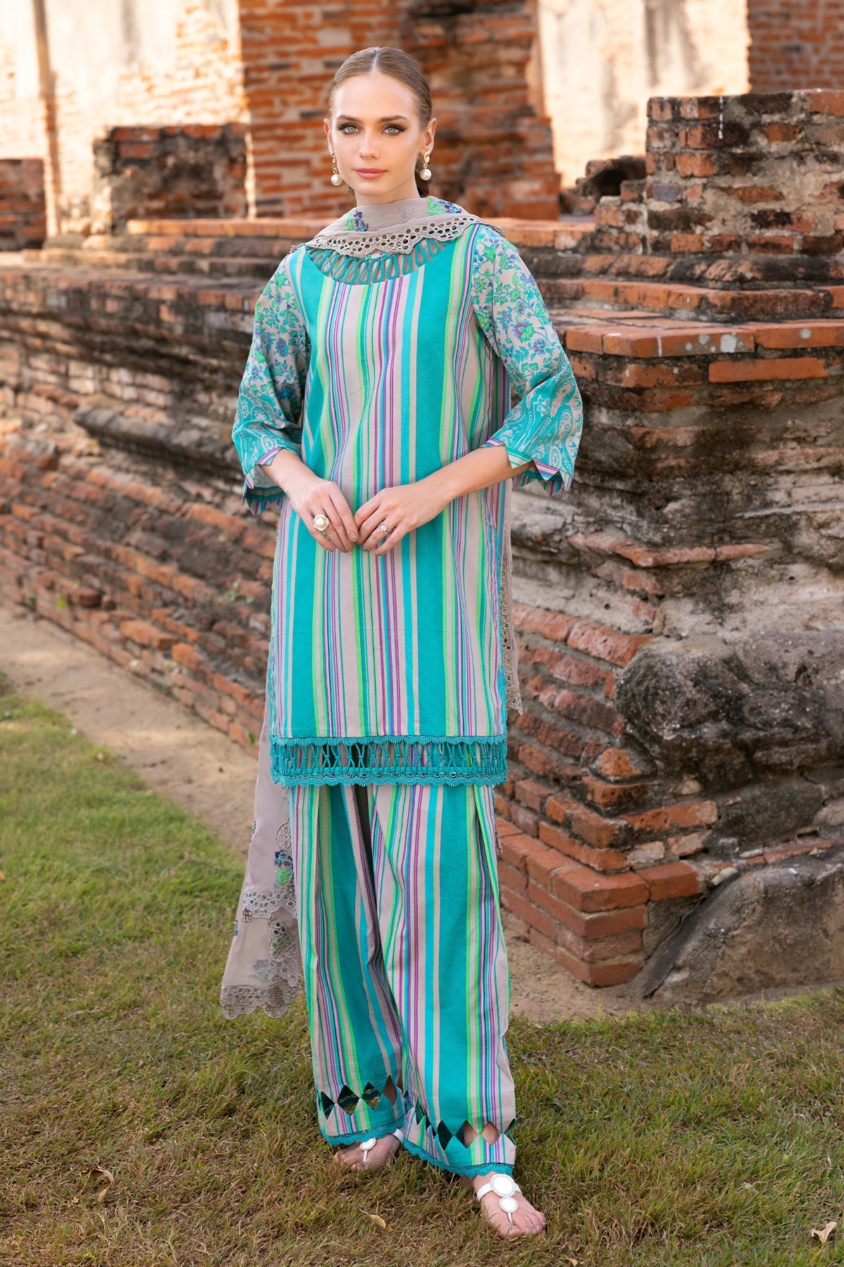 Charizma | Print Melody 25 | PM5-06 -  Charizma Ladies Clothes - Original Designer Dress - House of Maryam