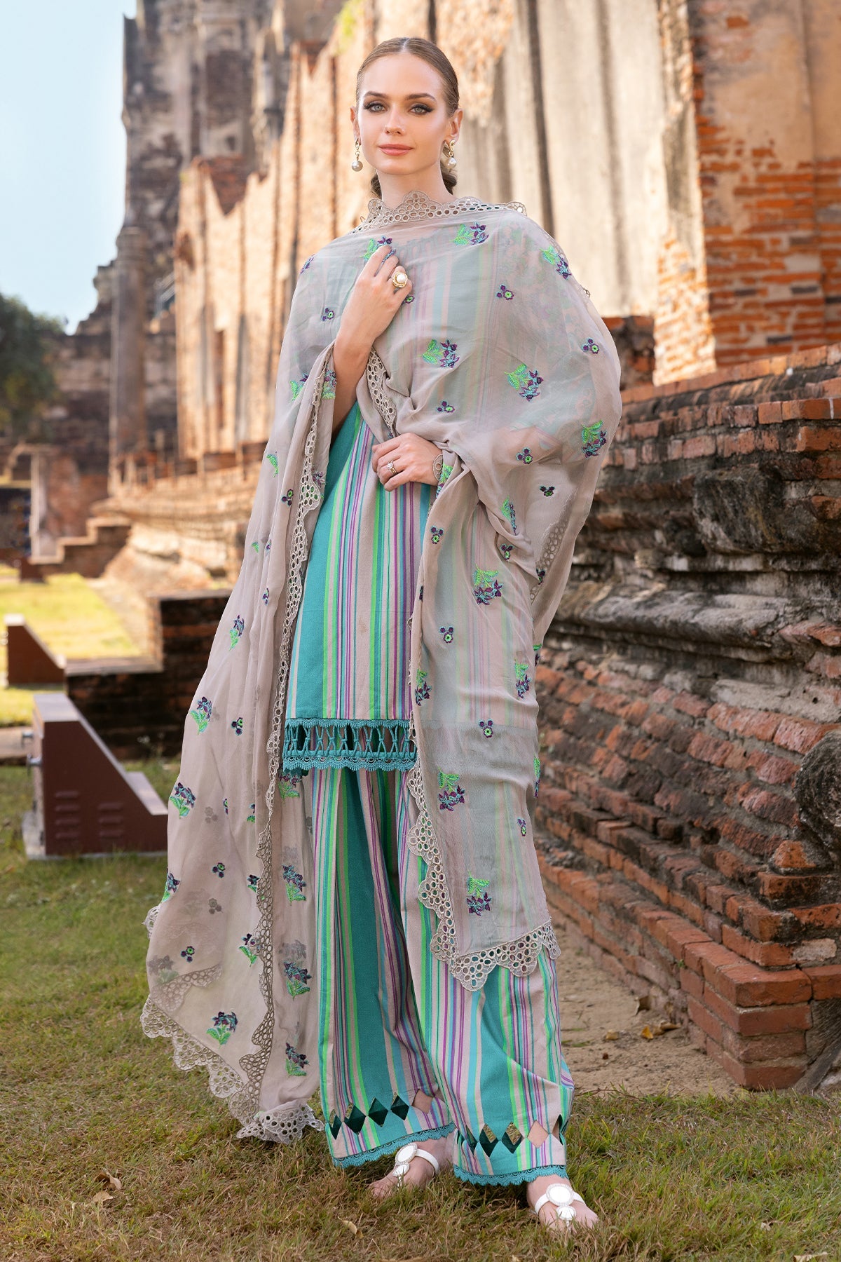 Charizma | Print Melody 25 | PM5-06 -  Charizma Ladies Clothes - Original Designer Dress - House of Maryam