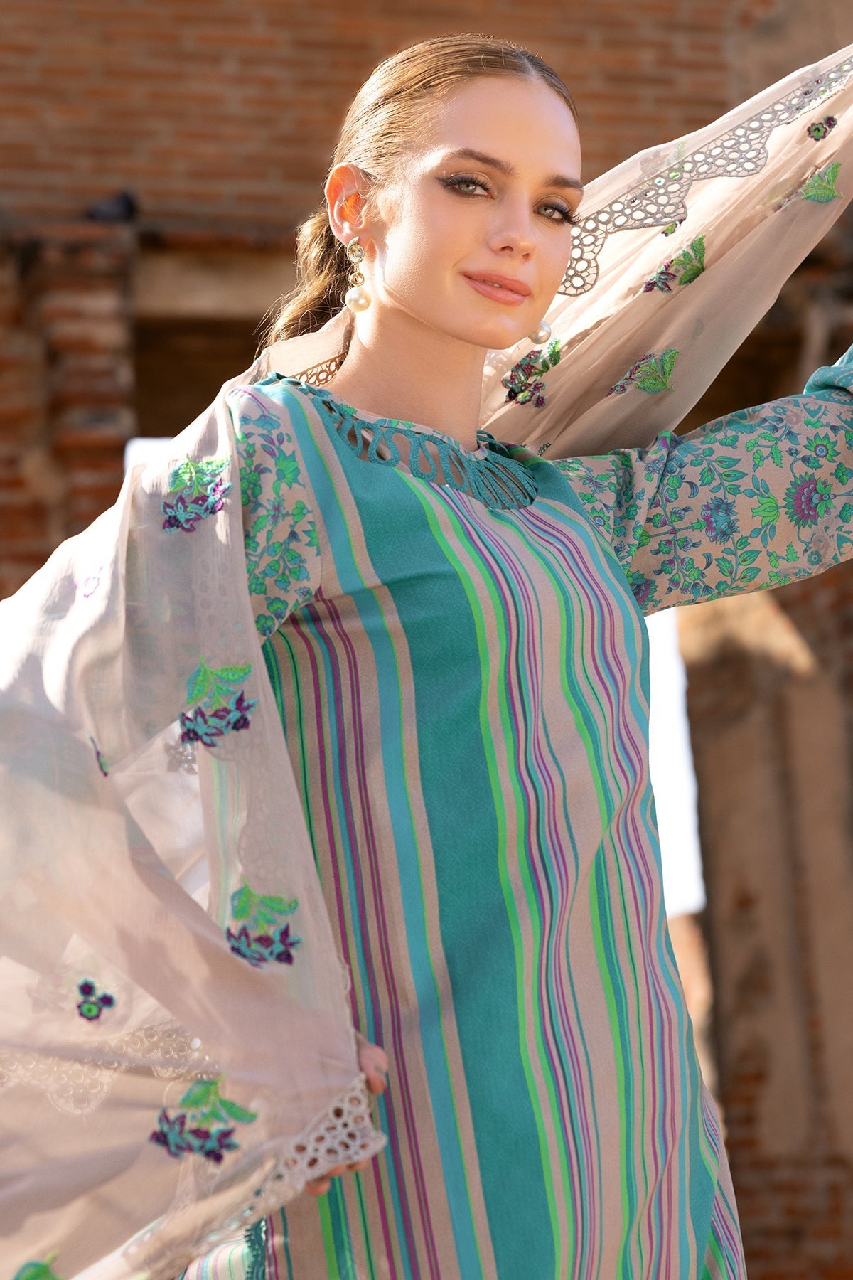 Charizma | Print Melody 25 | PM5-06 -  Charizma Ladies Clothes -  House of Maryam