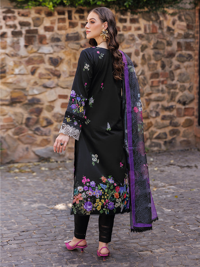 Rajbari | Floral Symphony Lawn 25 | RB-08 -  Rajbari Ladies Clothes - Original Designer Dress - House of Maryam