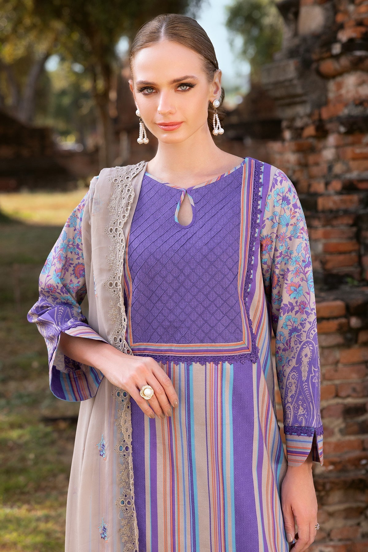 Charizma | Print Melody 25 | PM5-02 -  Charizma Ladies Clothes - Original Designer Dress - House of Maryam