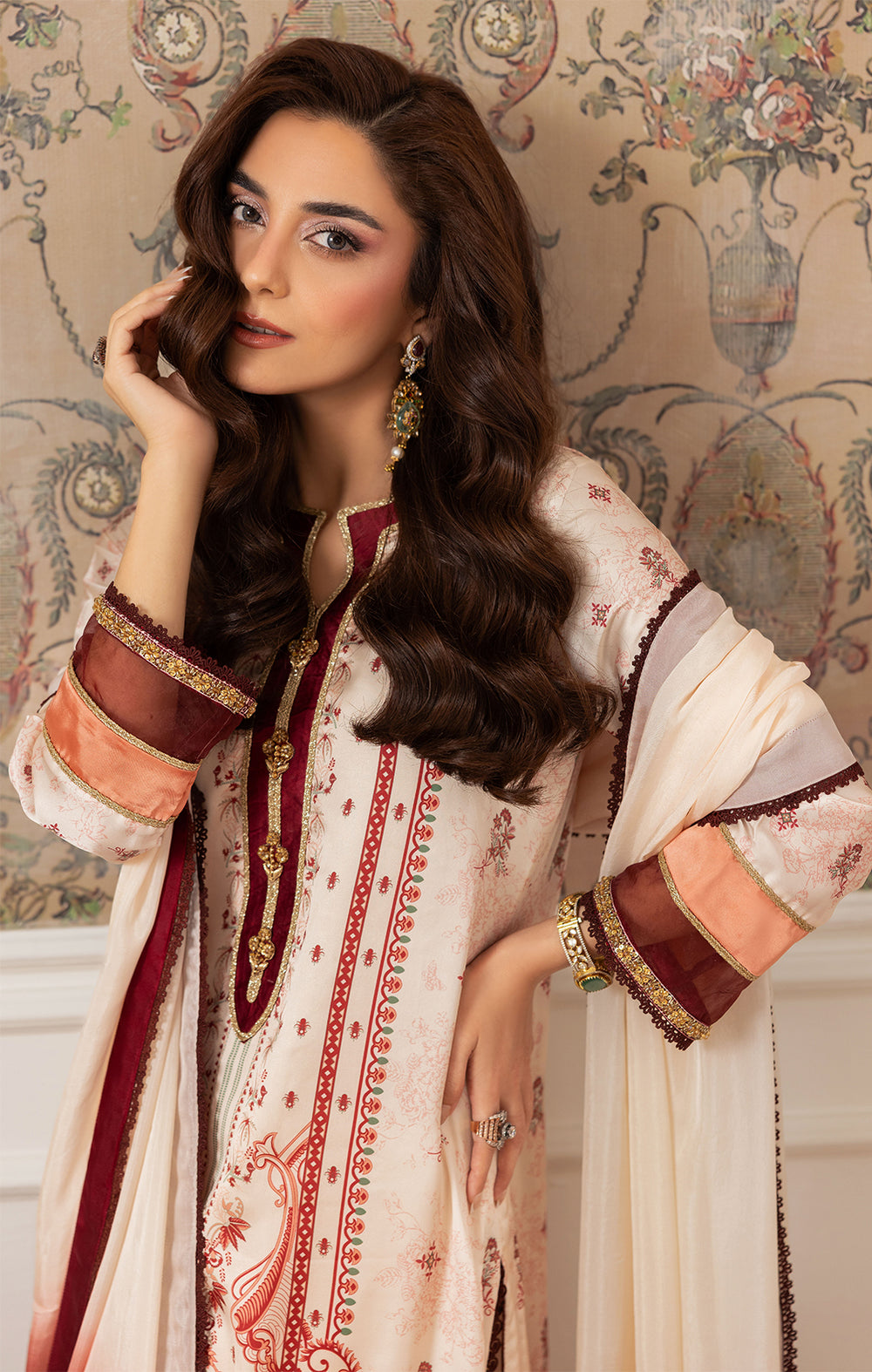 Maya | Eloura Silk Pret 25 | SAPHIRA -  Maya Ladies Clothes - Original Designer Dress - House of Maryam