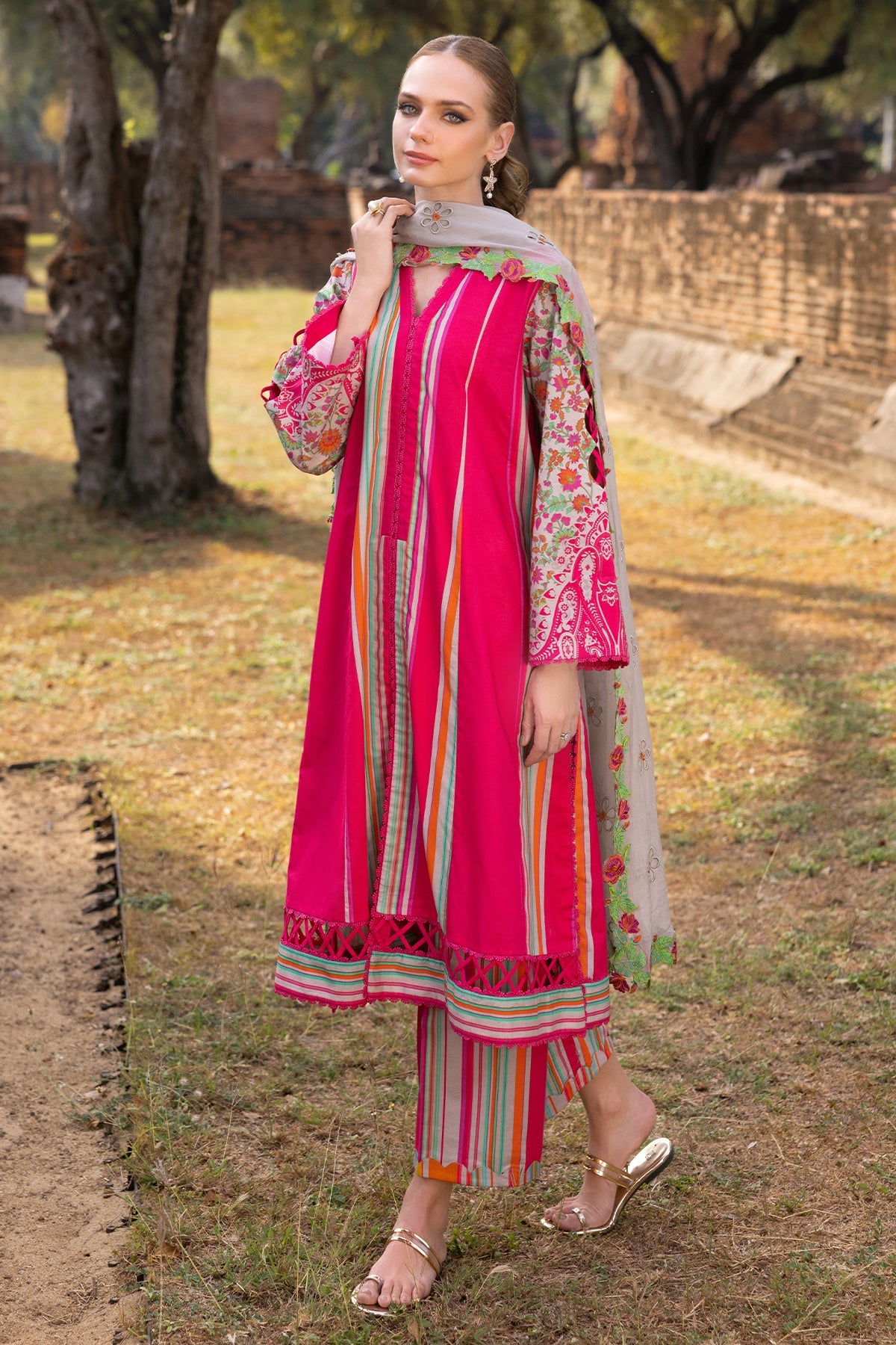 Charizma | Print Melody 25 | PM5-07 -  Charizma Ladies Clothes - Original Designer Dress - House of Maryam
