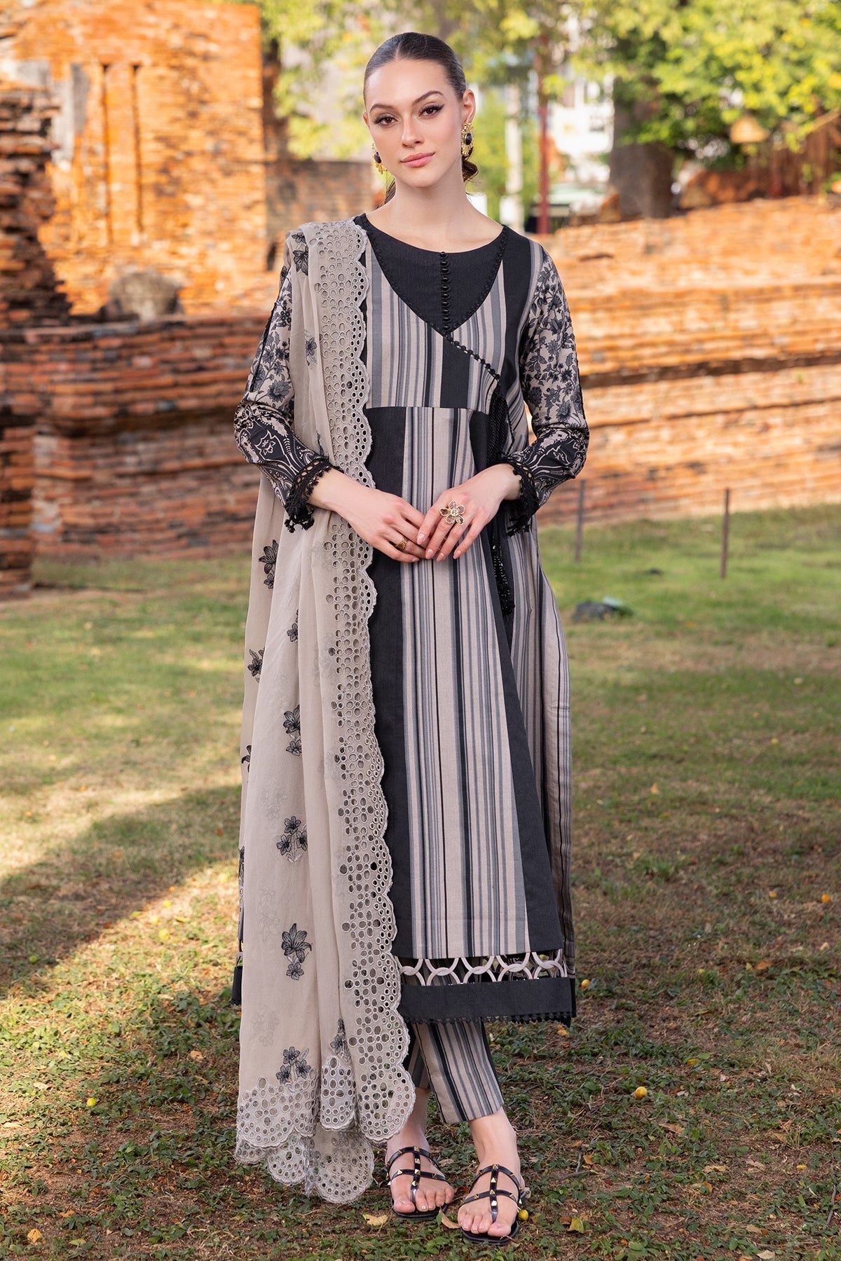 Charizma | Print Melody 25 | PM5-01 -  Charizma Ladies Clothes - Original Designer Dress - House of Maryam