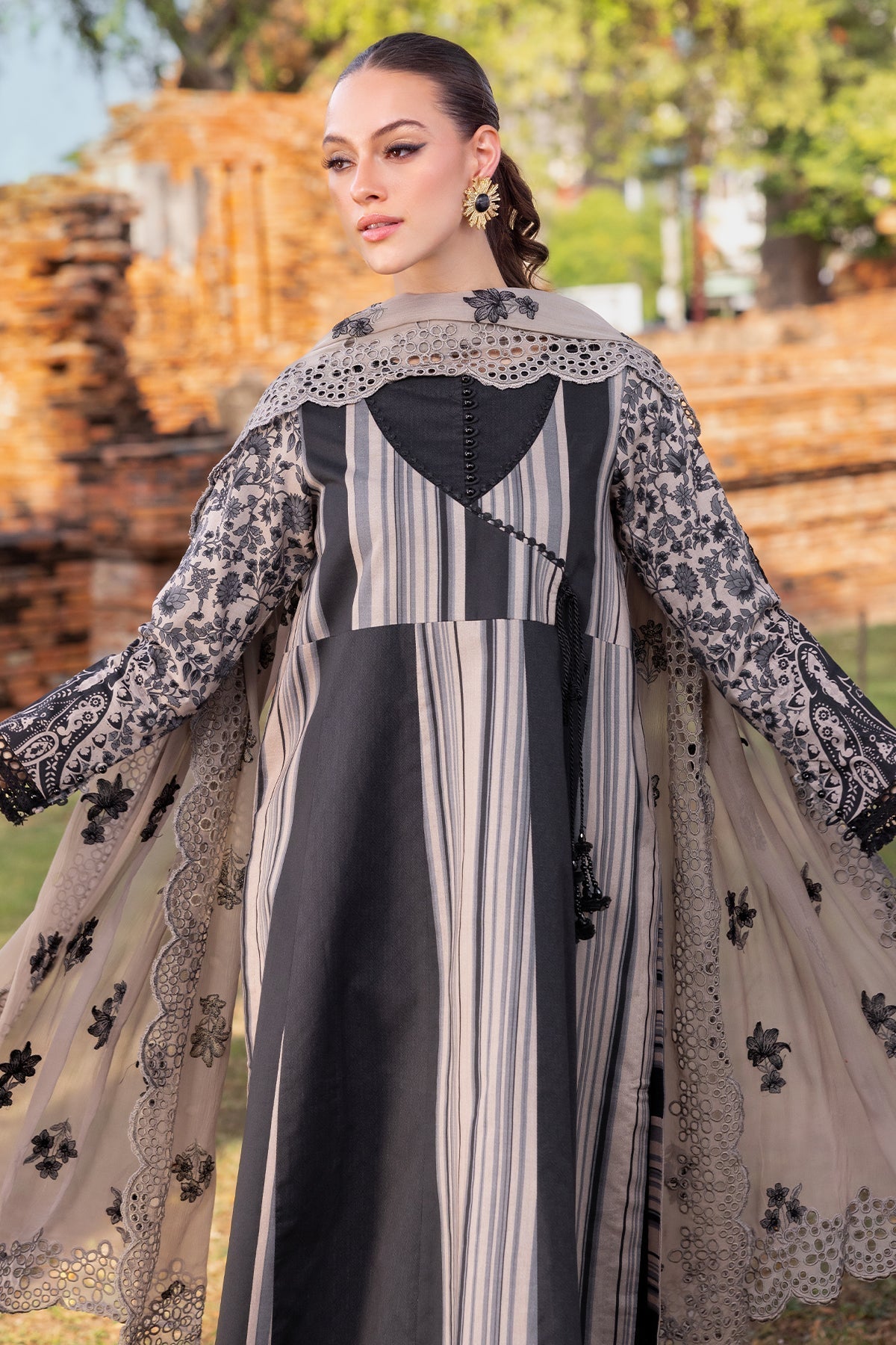 Charizma | Print Melody 25 | PM5-01 -  Charizma Ladies Clothes - Original Designer Dress - House of Maryam