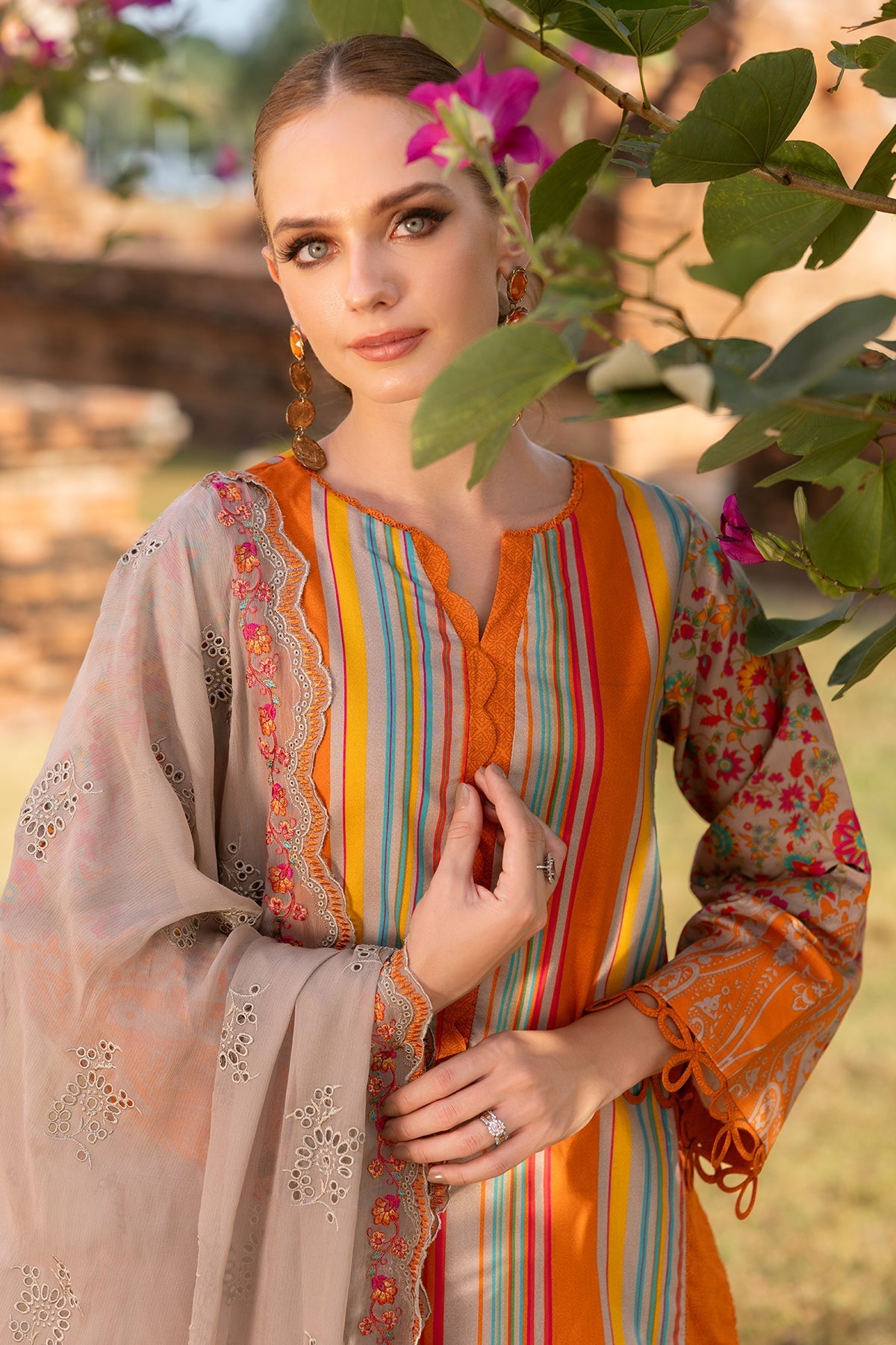 Charizma | Print Melody 25 | PM5-04 -  Charizma Ladies Clothes - Original Designer Dress - House of Maryam