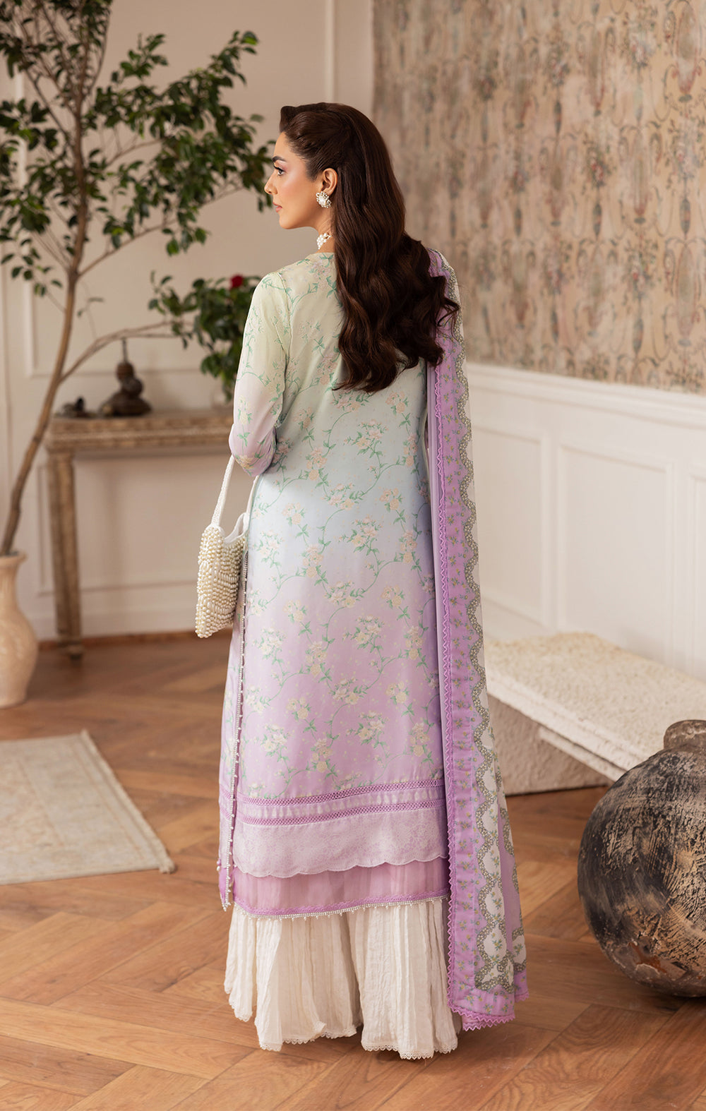 Maya | Eloura Silk Pret 25 | LUMA -  Maya Ladies Clothes - Original Designer Dress - House of Maryam