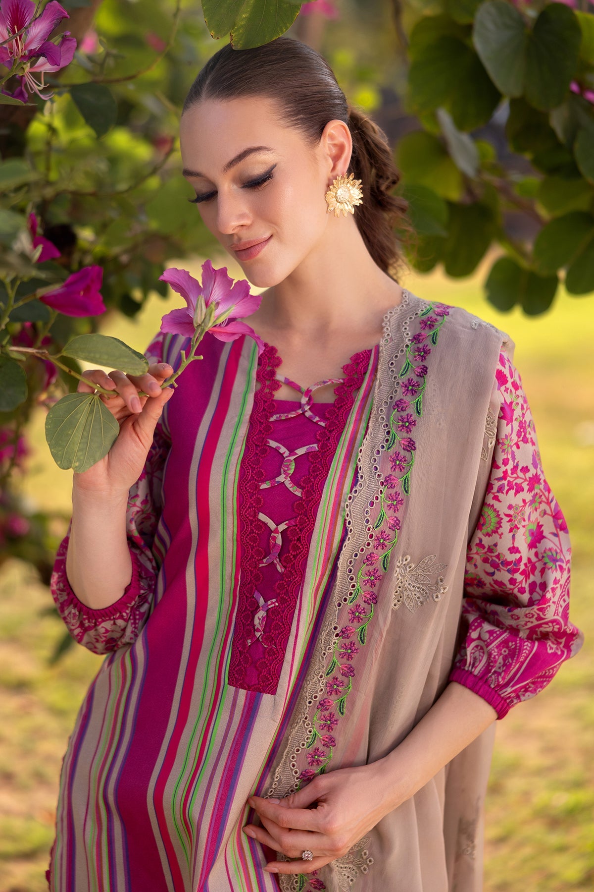 Charizma | Print Melody 25 | PM5-03 -  Charizma Ladies Clothes - Original Designer Dress - House of Maryam