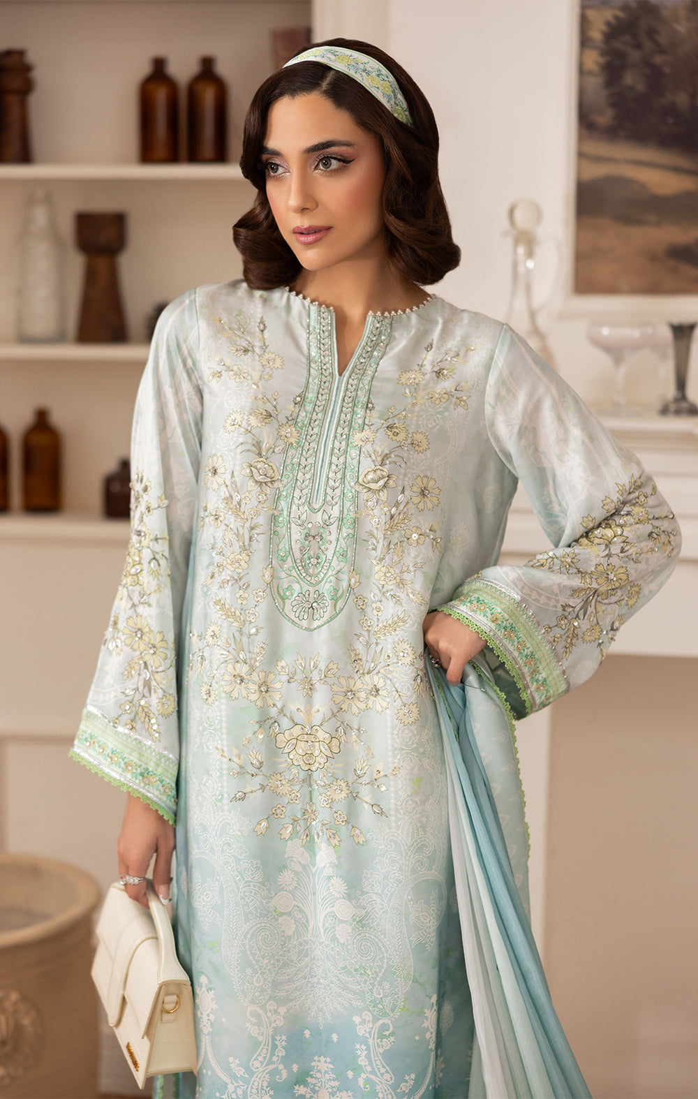 Maya | Eloura Silk Pret 25 | NIORA -  Maya Ladies Clothes - Original Designer Dress - House of Maryam