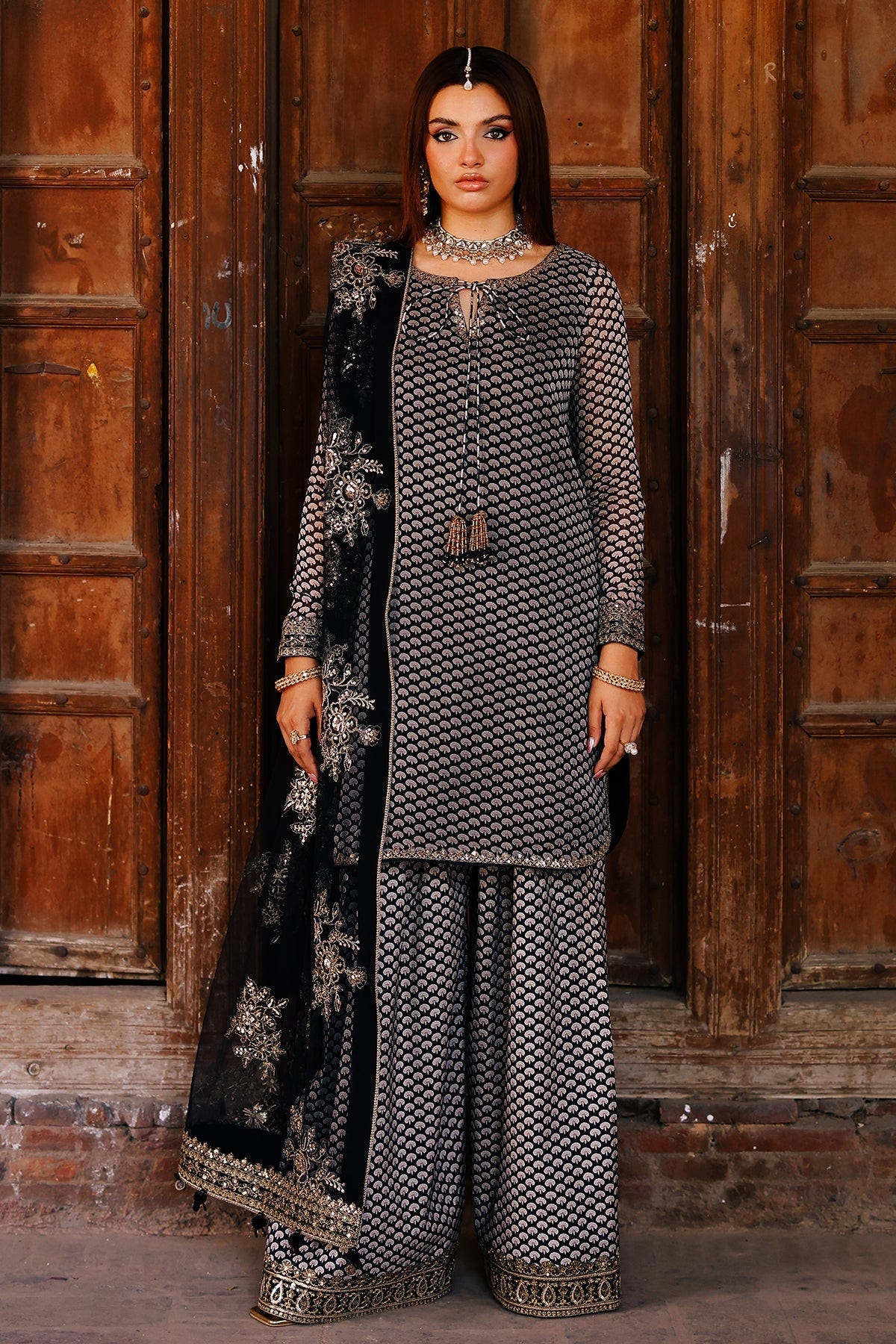 Charizma | Fumee Luxury Chiffon | CMA-5-133 -  Charizma Ladies Clothes - Original Designer Dress - House of Maryam