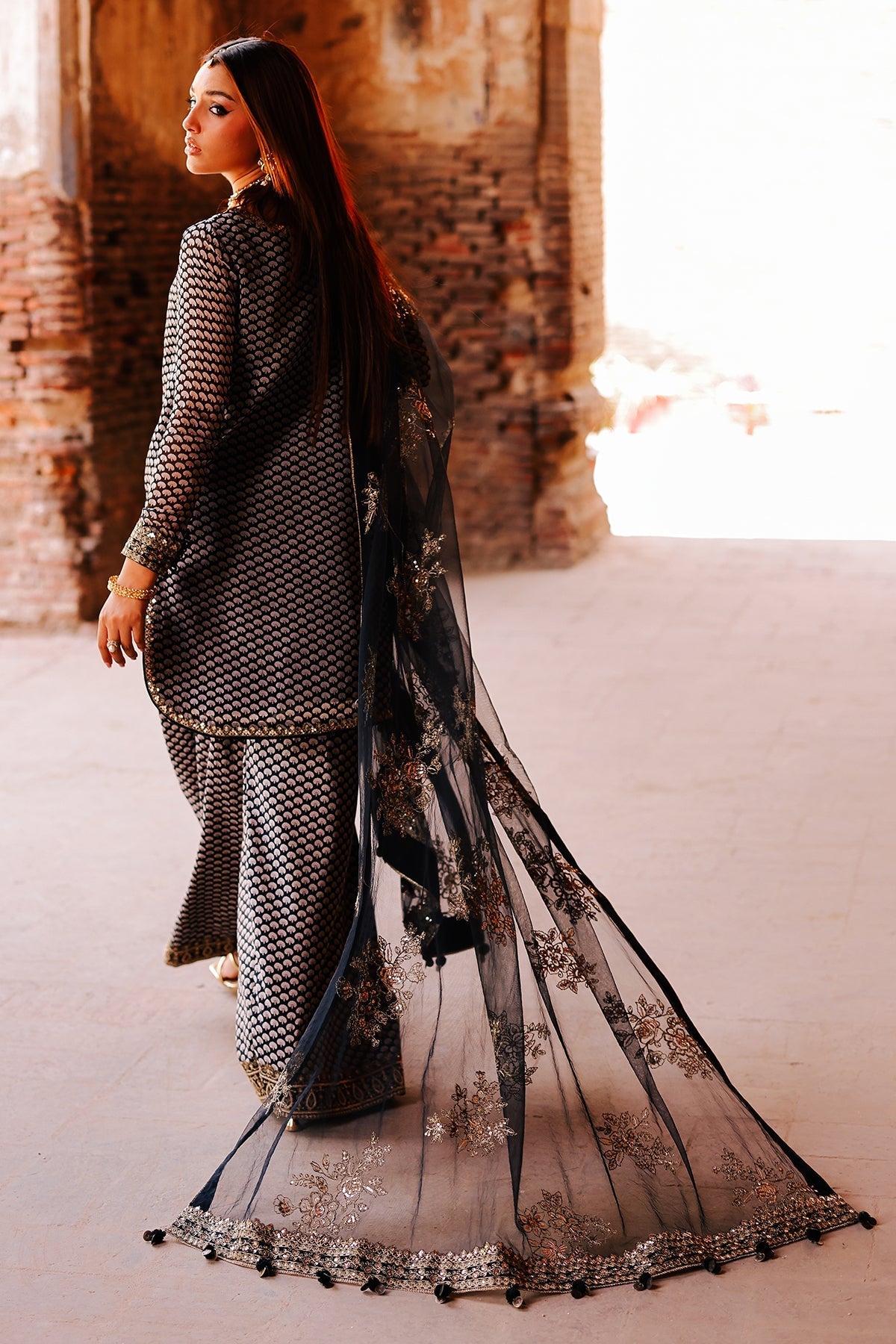 Charizma | Fumee Luxury Chiffon | CMA-5-133 -  Charizma Ladies Clothes - Original Designer Dress - House of Maryam