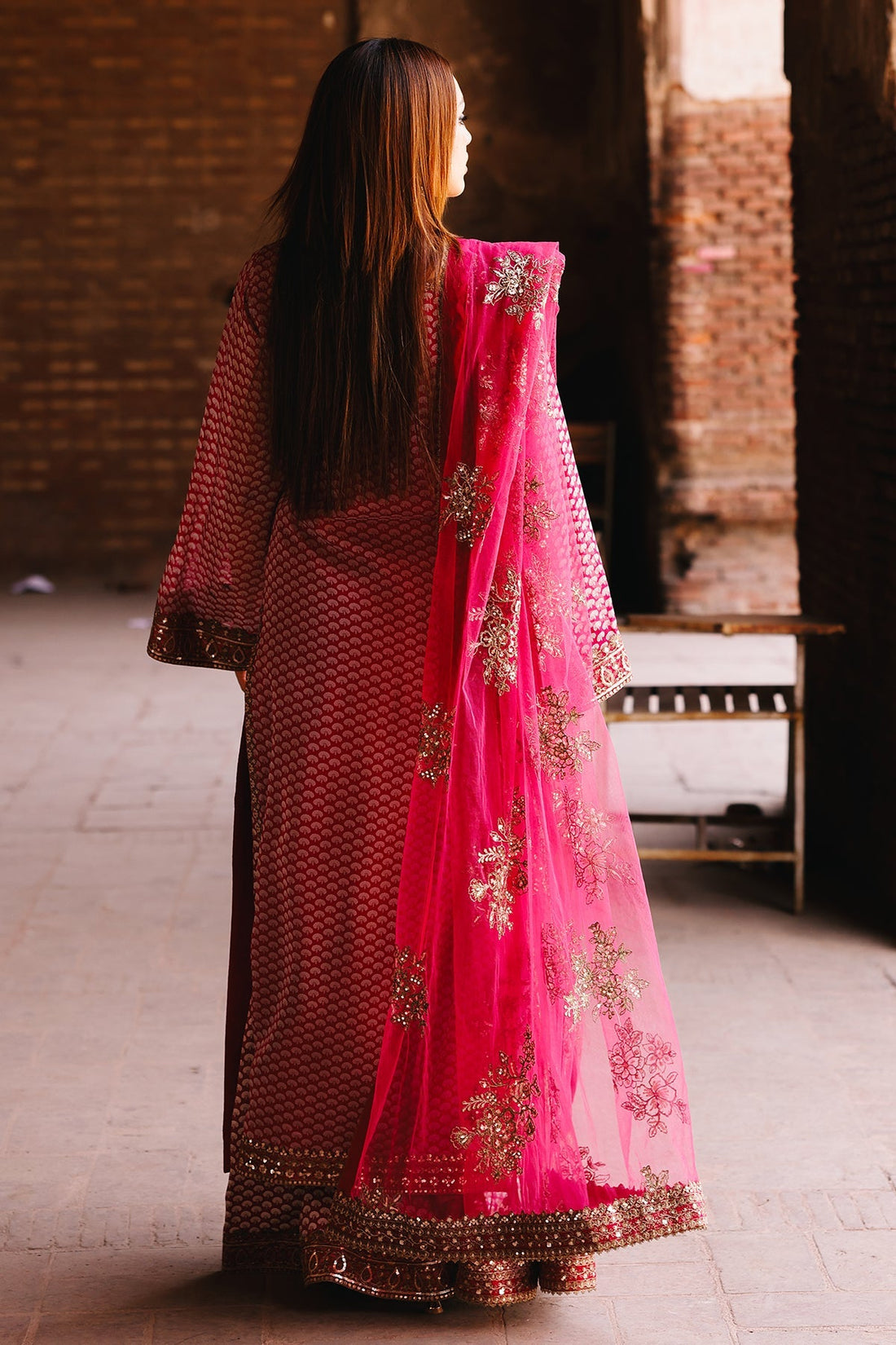 Charizma | Fumee Luxury Chiffon |  CMA-5-115A -  Charzima Ladies Clothes - Original Designer Dress - House of Maryam