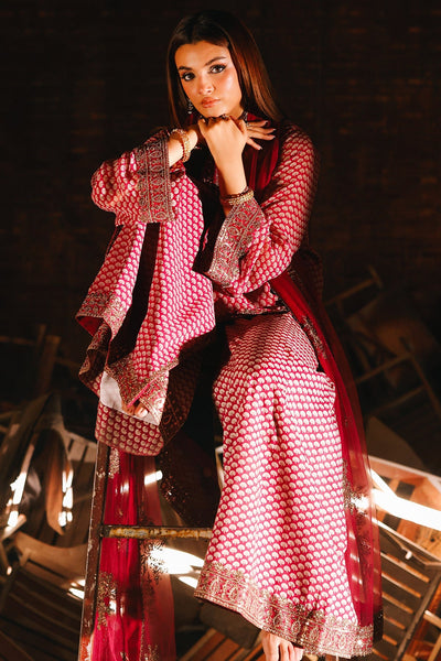 Charizma | Fumee Luxury Chiffon |  CMA-5-115A -  Charzima Ladies Clothes - Original Designer Dress - House of Maryam