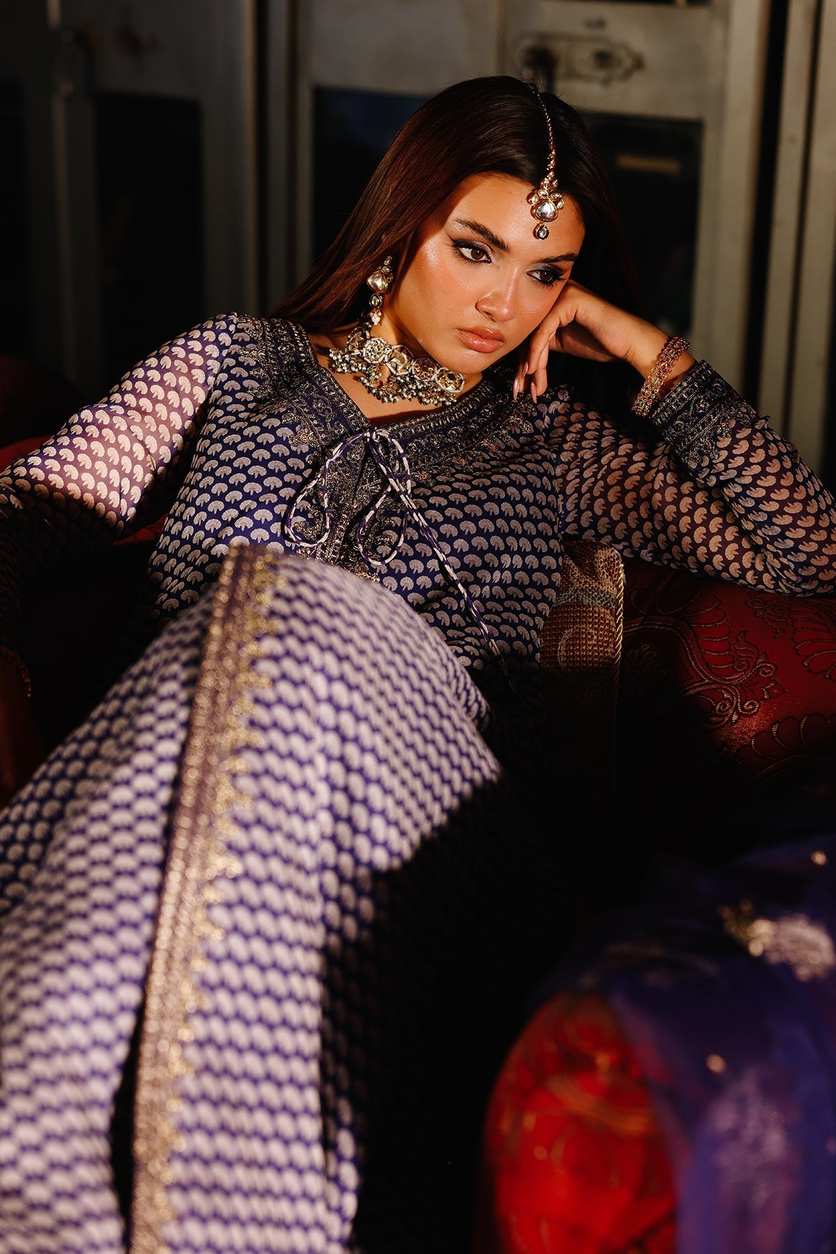Charizma | Fumee Luxury Chiffon | CMA-5-135 -  Charizma Ladies Clothes - Original Designer Dress - House of Maryam