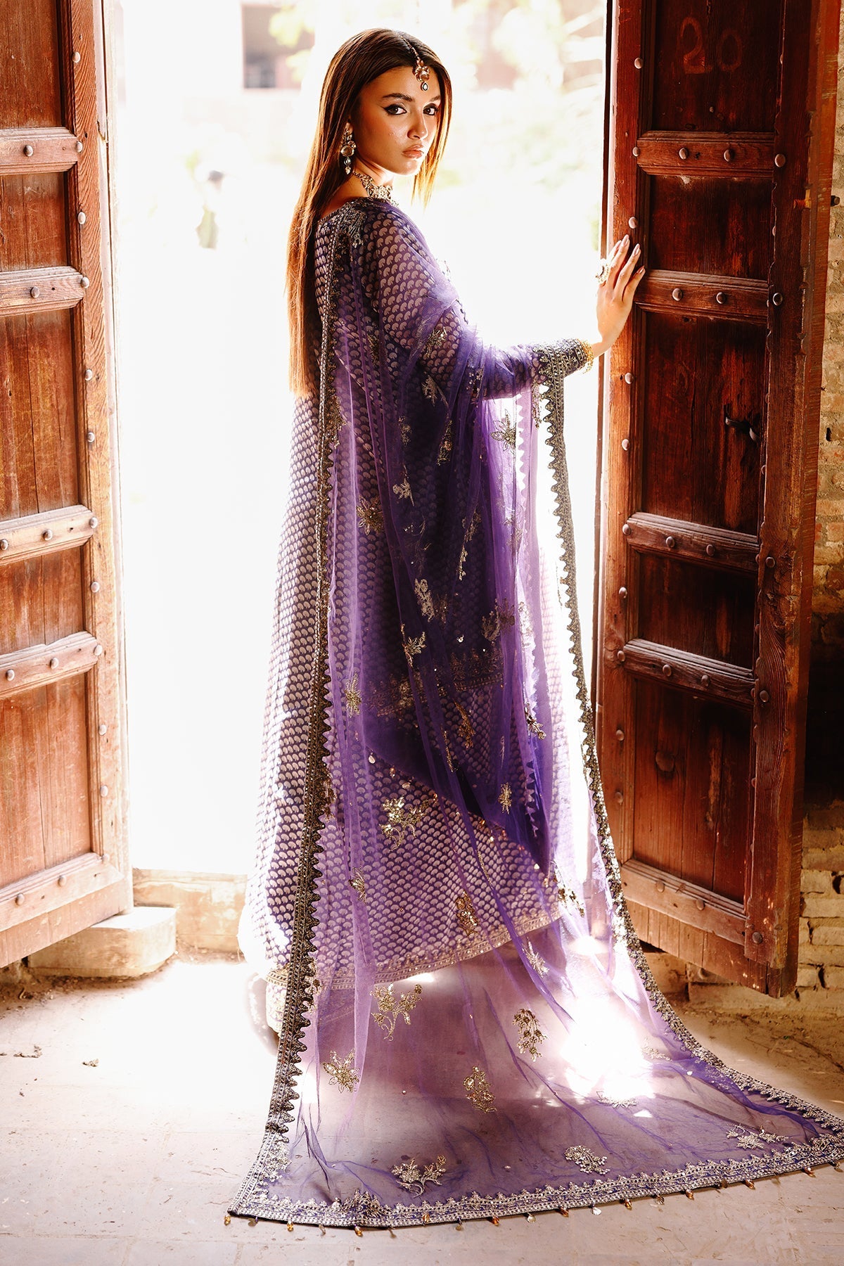 Charizma | Fumee Luxury Chiffon | CMA-5-135 -  Charizma Ladies Clothes - Original Designer Dress - House of Maryam