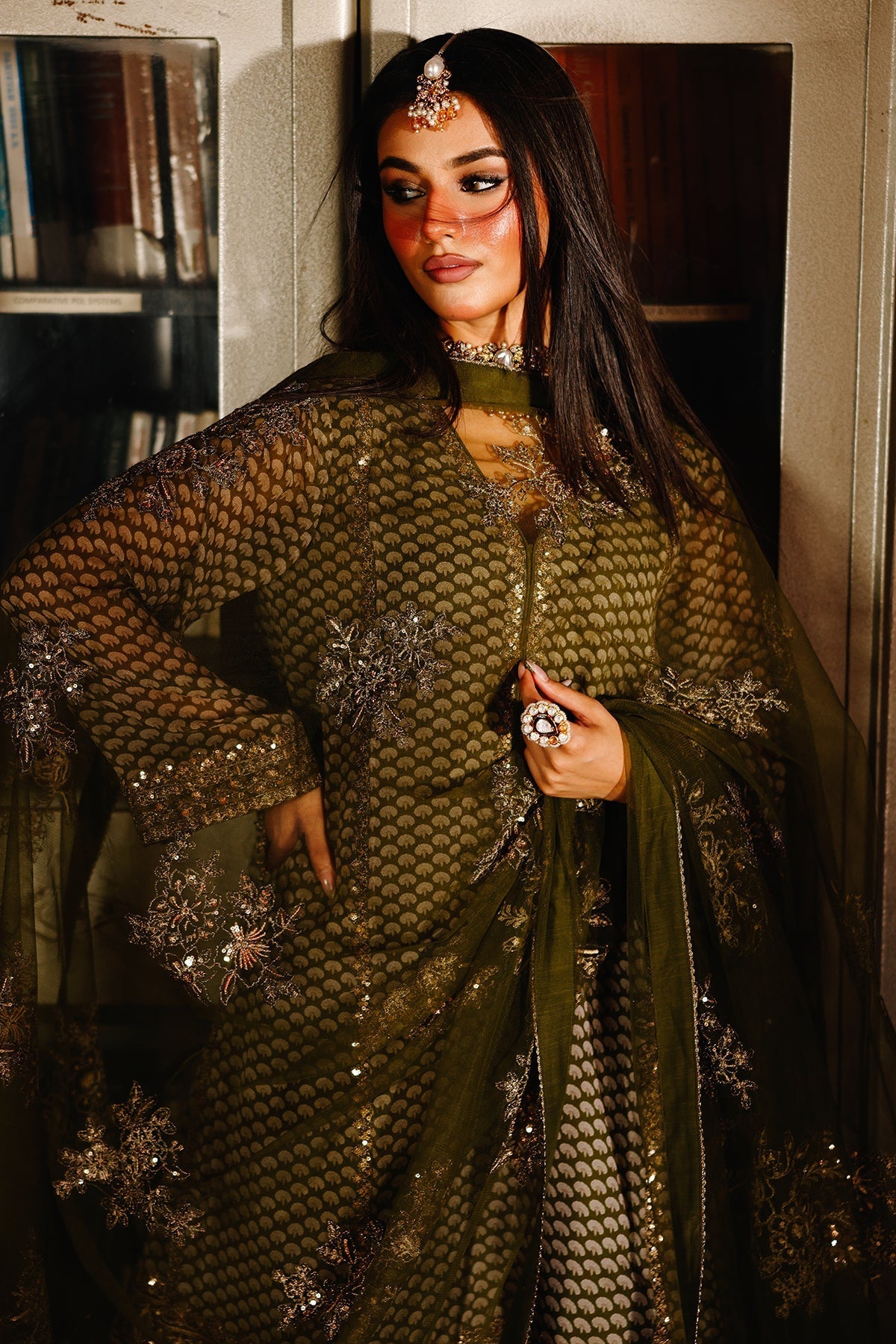Charizma | Fumee Luxury Chiffon |  CMA-5-114A -  Charzima Ladies Clothes - Original Designer Dress - House of Maryam