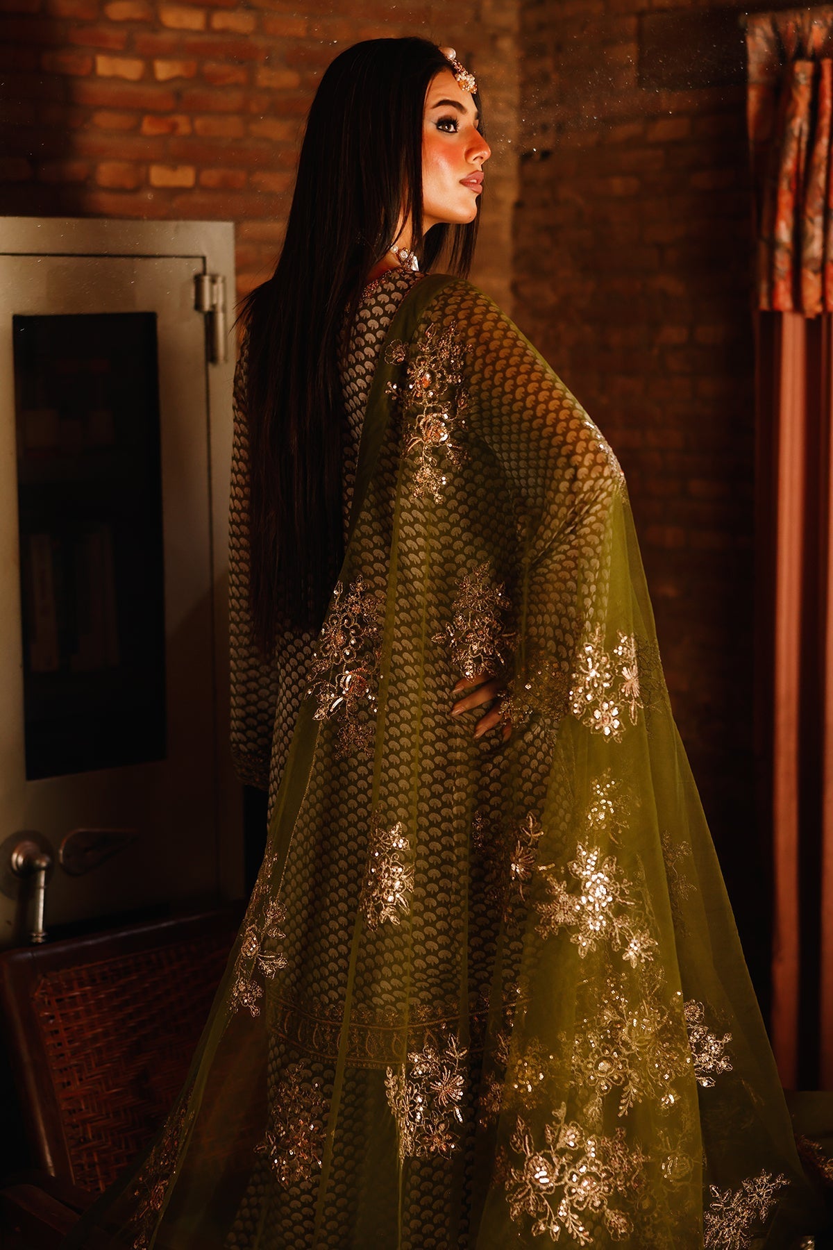 Charizma | Fumee Luxury Chiffon |  CMA-5-114A -  Charzima Ladies Clothes - Original Designer Dress - House of Maryam