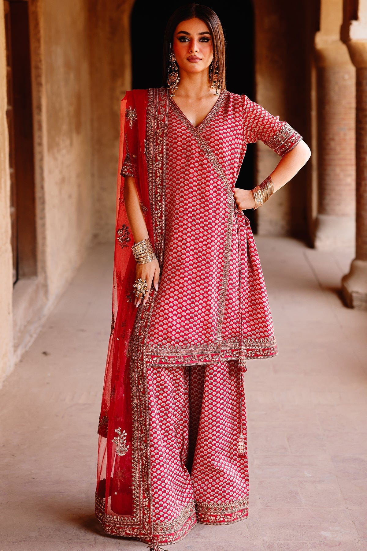 Charizma | Fumee Luxury Chiffon |CMA-5-134A -  Charizma Ladies Clothes - Original Designer Dress - House of Maryam