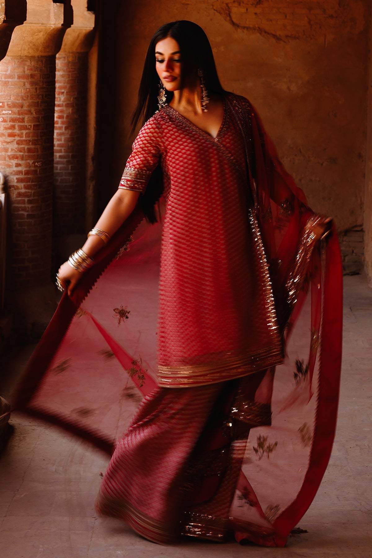 Charizma | Fumee Luxury Chiffon |CMA-5-134A -  Charizma Ladies Clothes - Original Designer Dress - House of Maryam