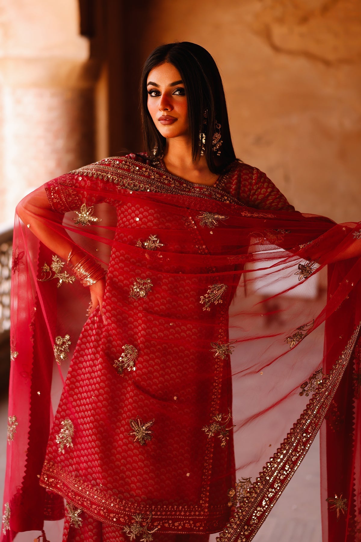 Charizma | Fumee Luxury Chiffon |CMA-5-134A -  Charizma Ladies Clothes - Original Designer Dress - House of Maryam