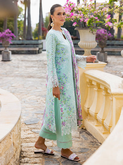 Rajbari | Floral Symphony Lawn 25 | RB-06 -  Rajbari Ladies Clothes - Original Designer Dress - House of Maryam