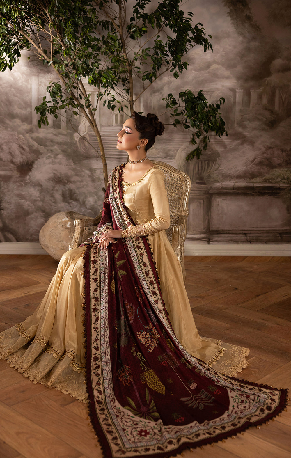 Maya | Eloura Silk Pret 25 | SILVA -  Maya Ladies Clothes - Original Designer Dress - House of Maryam