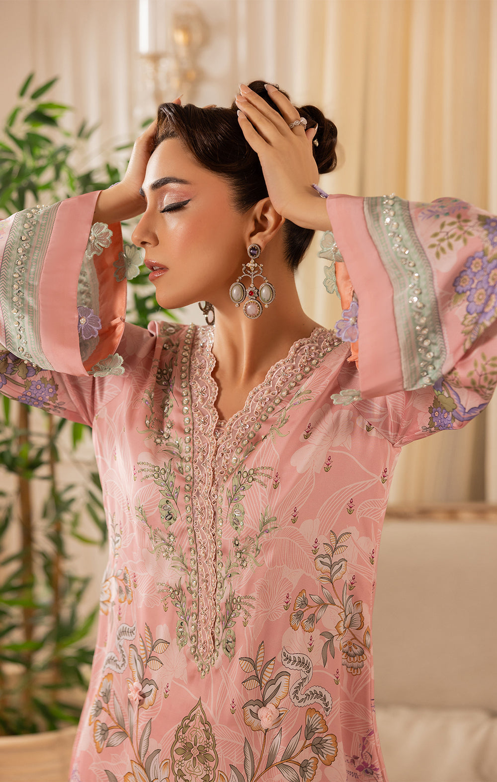 Maya | Eloura Silk Pret 25 | OLEA -  Maya Ladies Clothes - Original Designer Dress - House of Maryam